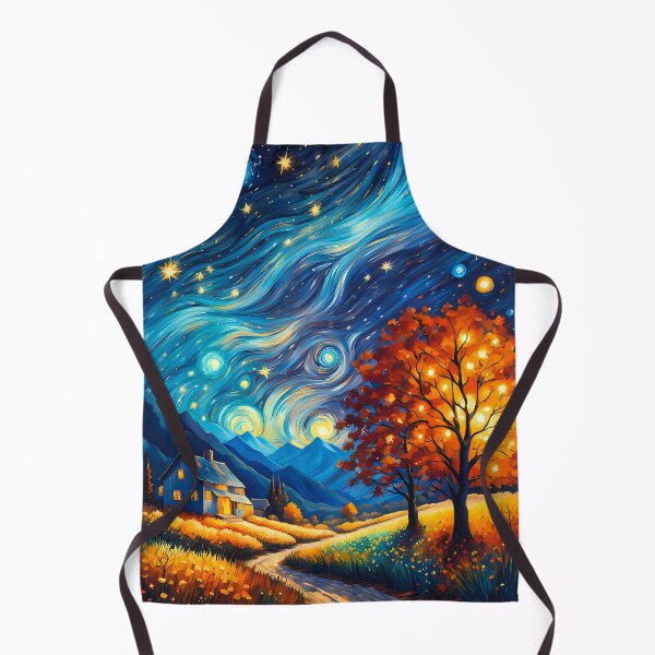 Item preview, Night Landscape and Starry Sky, Ai Generated Art designed and sold by ACC .