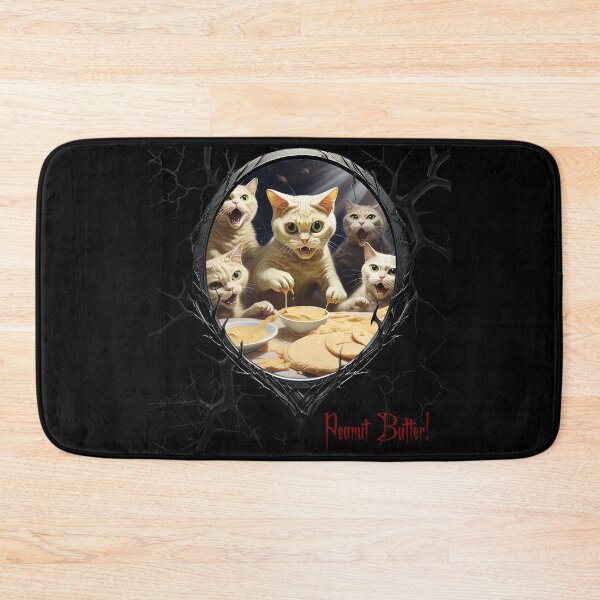 Item preview, Cats & Kittens Making A Huge Peanut Butter Mess designed and sold by FatCatStudios.