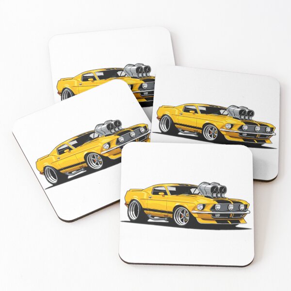 Item preview, Ride: Vintage Yellow Classic Car  designed and sold by Infinity Elegance.