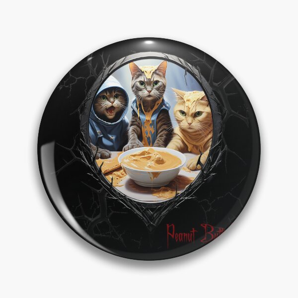 Item preview, Cats & Kittens Making A Huge Peanut Butter Mess designed and sold by FatCatStudios.