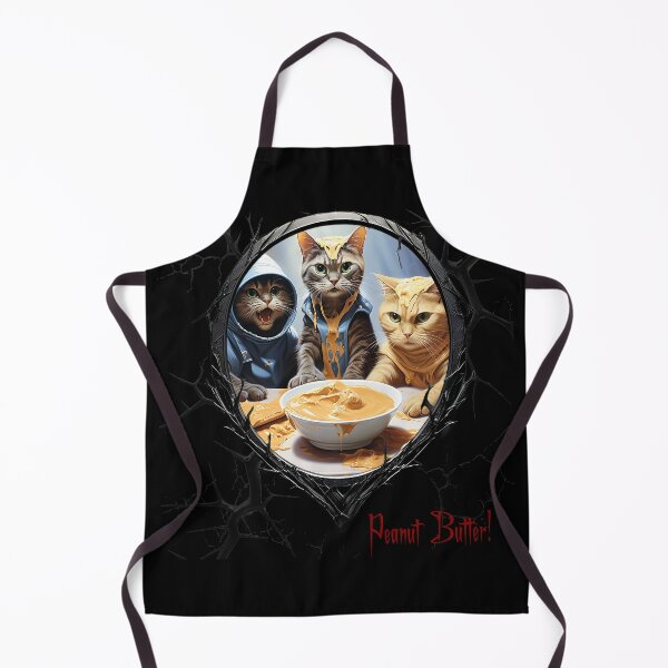 Item preview, Cats & Kittens Making A Huge Peanut Butter Mess designed and sold by FatCatStudios.