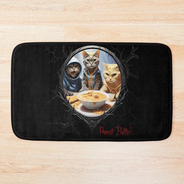 Item preview, Cats & Kittens Making A Huge Peanut Butter Mess designed and sold by FatCatStudios.