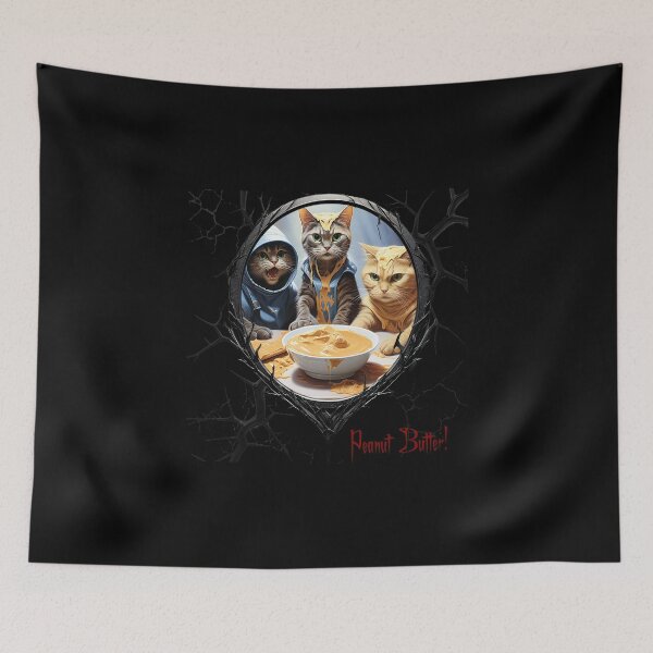 Item preview, Cats & Kittens Making A Huge Peanut Butter Mess designed and sold by FatCatStudios.