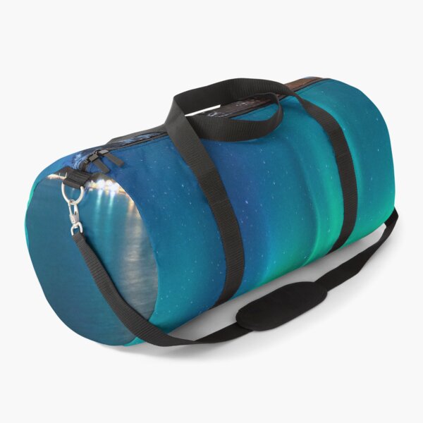 Item preview, Beautiful Northern Lights above Mountain and Village designed and sold by ShopJoel.