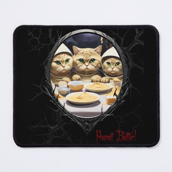 Item preview, Cats & Kittens Making A Huge Peanut Butter Mess designed and sold by FatCatStudios.