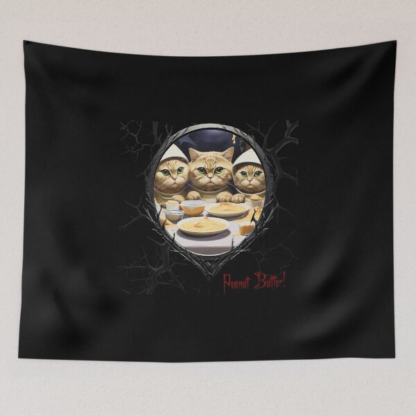 Item preview, Cats & Kittens Making A Huge Peanut Butter Mess designed and sold by FatCatStudios.