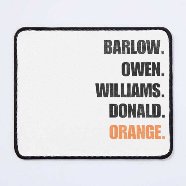 Item preview, Orange Pop: Bold Name Statement Take That Members designed and sold by Guitargeorge197.