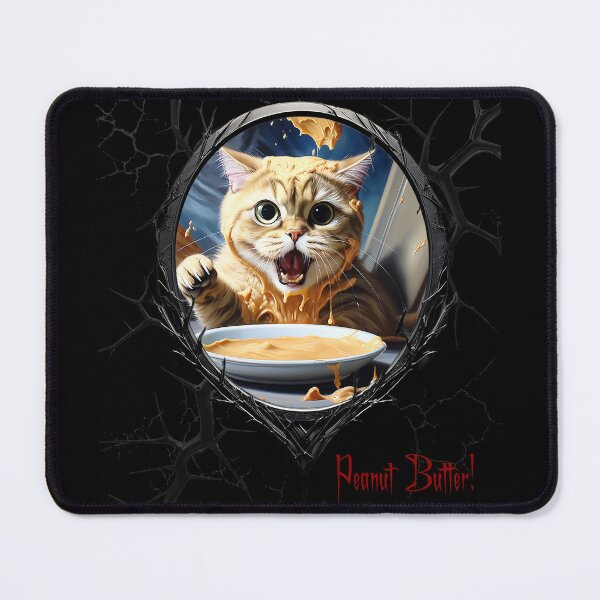 Item preview, Cats & Kittens Making A Huge Peanut Butter Mess designed and sold by FatCatStudios.