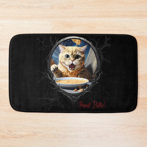 Item preview, Cats & Kittens Making A Huge Peanut Butter Mess designed and sold by FatCatStudios.