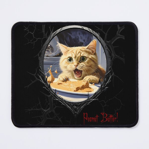 Item preview, Cats & Kittens Making A Huge Peanut Butter Mess designed and sold by FatCatStudios.