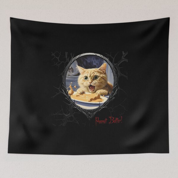 Item preview, Cats & Kittens Making A Huge Peanut Butter Mess designed and sold by FatCatStudios.