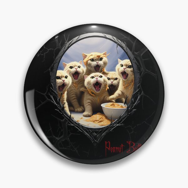Item preview, Cats & Kittens Making A Huge Peanut Butter Mess designed and sold by FatCatStudios.