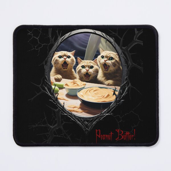 Item preview, Cats & Kittens Making A Huge Peanut Butter Mess designed and sold by FatCatStudios.
