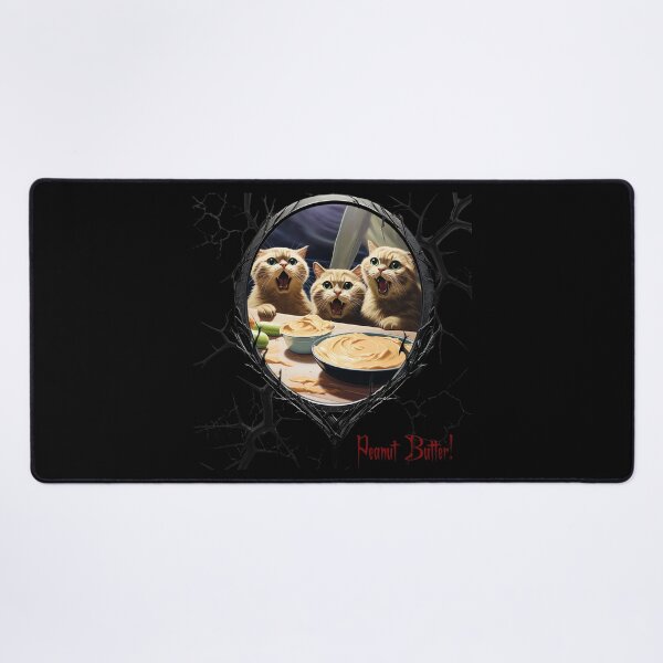 Item preview, Cats & Kittens Making A Huge Peanut Butter Mess designed and sold by FatCatStudios.