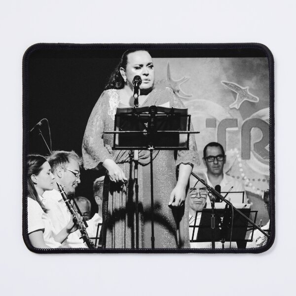 Item preview, Evening Songs Triana Black and White Vertical designed and sold by eddiebarronshop.