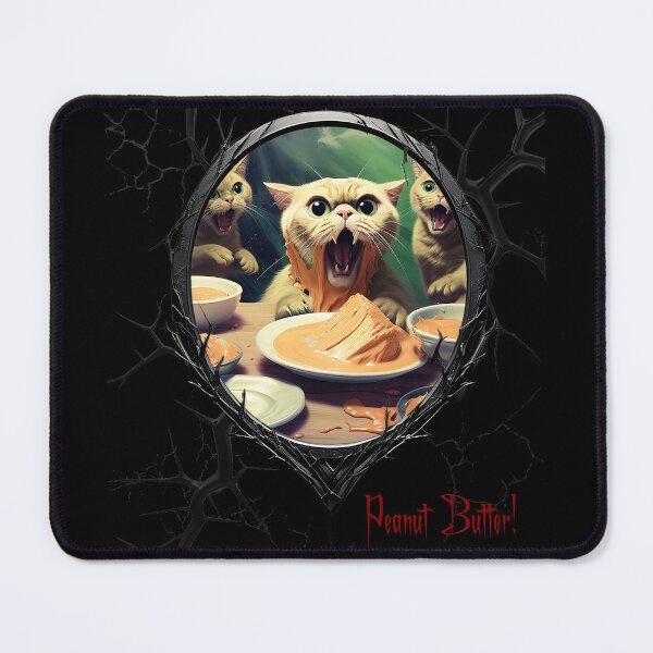 Item preview, Cats & Kittens Making A Huge Peanut Butter Mess designed and sold by FatCatStudios.