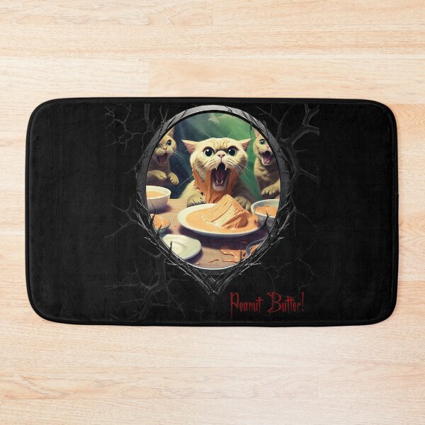 Item preview, Cats & Kittens Making A Huge Peanut Butter Mess designed and sold by FatCatStudios.