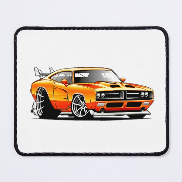 Item preview, Ride: Vintage Orange Classic Car designed and sold by Infinity Elegance.