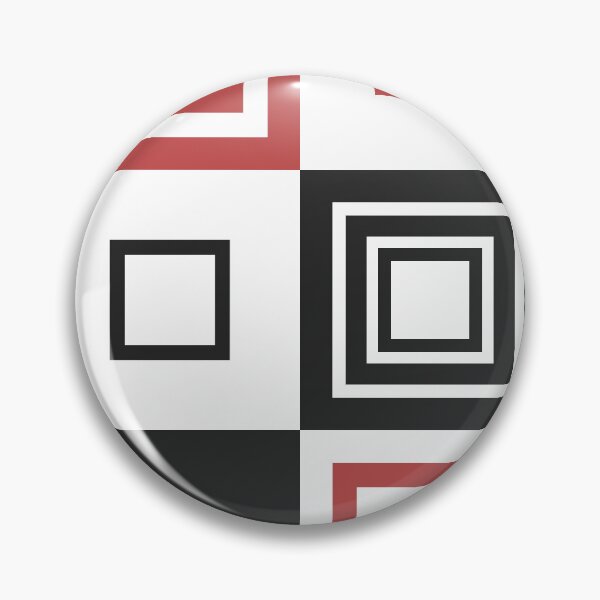 Item preview, Bauhaus red and black squares designed and sold by KMA Home Design.
