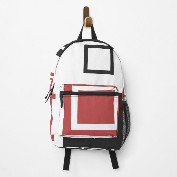 Item preview, Bauhaus red and black squares designed and sold by KMA Home Design.