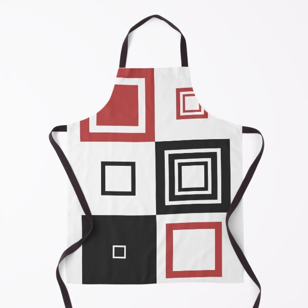 Item preview, Bauhaus red and black squares designed and sold by KMA Home Design.