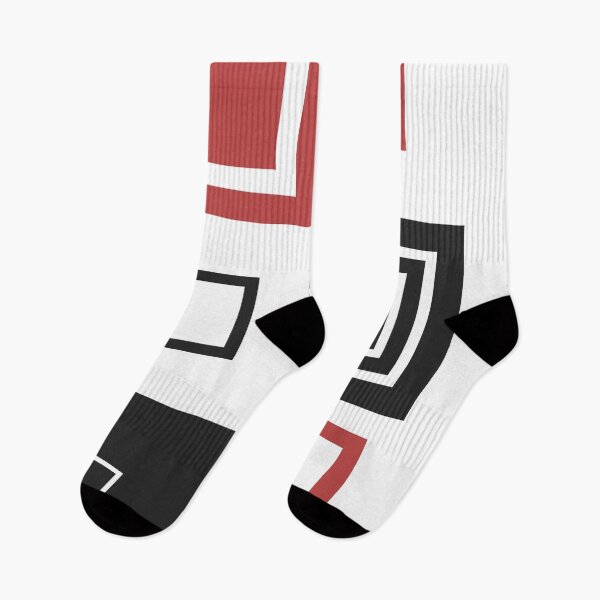 Item preview, Bauhaus red and black squares designed and sold by KMA Home Design.