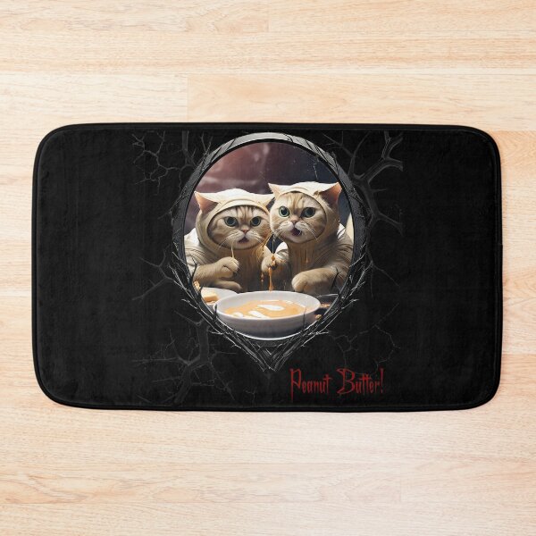 Item preview, Cats & Kittens Making A Huge Peanut Butter Mess designed and sold by FatCatStudios.