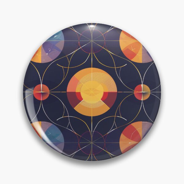 Item preview, Colorful Abstractions Sun And Moon Pattern designed and sold by DreamBackDrops.