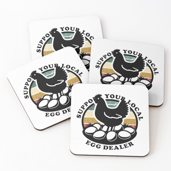 Item preview, Support Your Local Egg Dealer Farmer Chicken Lover designed and sold by TKsTees.