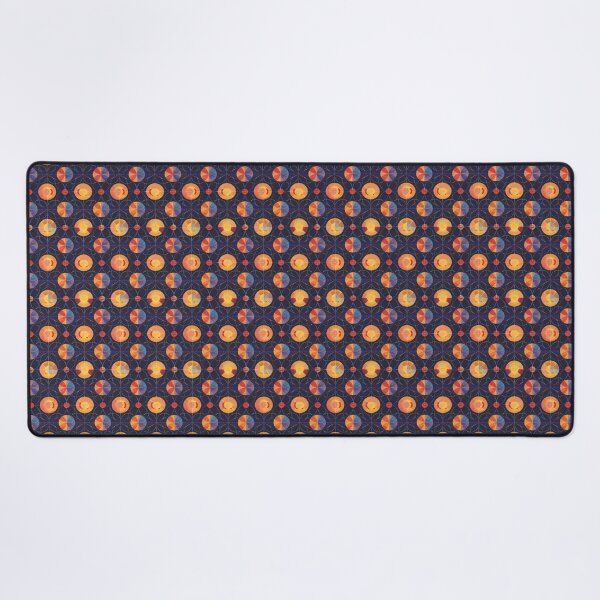 Item preview, Colorful Abstractions Sun And Moon Pattern designed and sold by DreamBackDrops.
