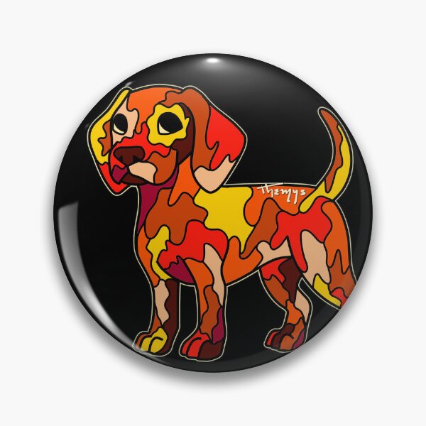 Item preview, Color beagles Orange designed and sold by Themys24.