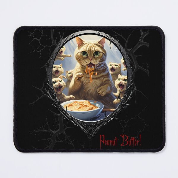 Item preview, Cats & Kittens Making A Huge Peanut Butter Mess designed and sold by FatCatStudios.