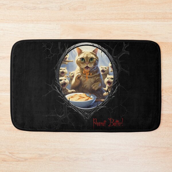 Item preview, Cats & Kittens Making A Huge Peanut Butter Mess designed and sold by FatCatStudios.