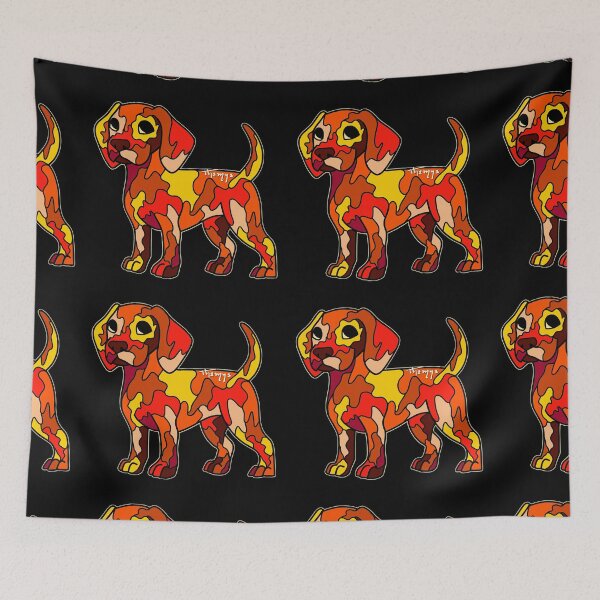 Item preview, Color beagles Orange designed and sold by Themys24.