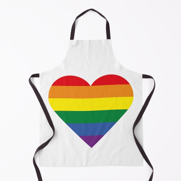 Item preview, Heart in the colours of the pride/ LGBTQ+ flag, big version designed and sold by Fridolini.