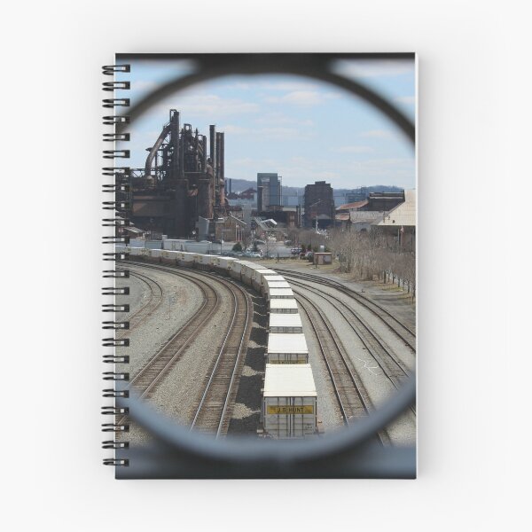 Item preview, Historic Bethlehem Steel Train Tracks Lehigh Valley Pennsylvania designed and sold by ridthestigma.
