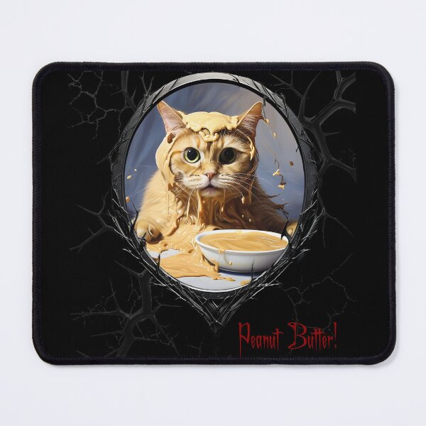 Item preview, Cats & Kittens Making A Huge Peanut Butter Mess designed and sold by FatCatStudios.