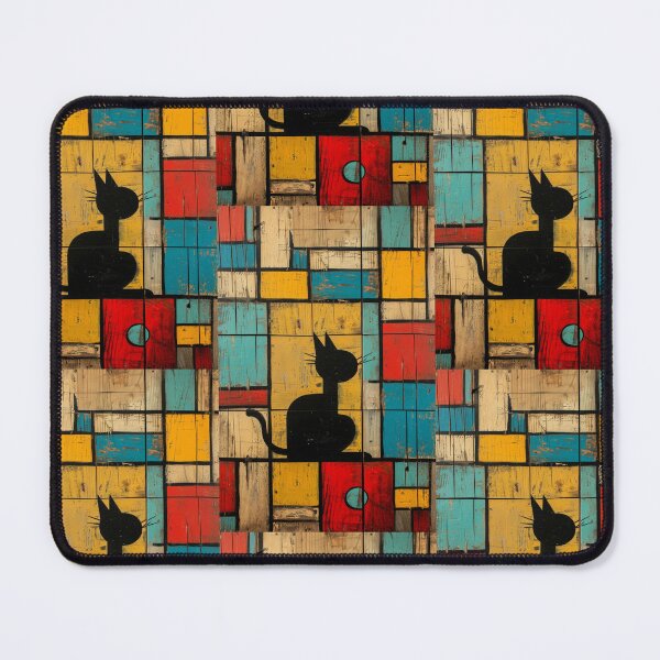 Item preview, Colorful Cat Abstract designed and sold by Piotrek0001.