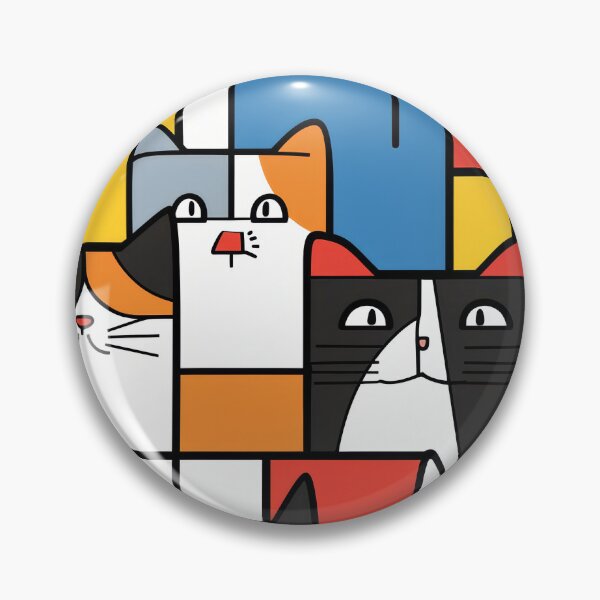Item preview, Colorful Cat Abstract designed and sold by Piotrek0001.