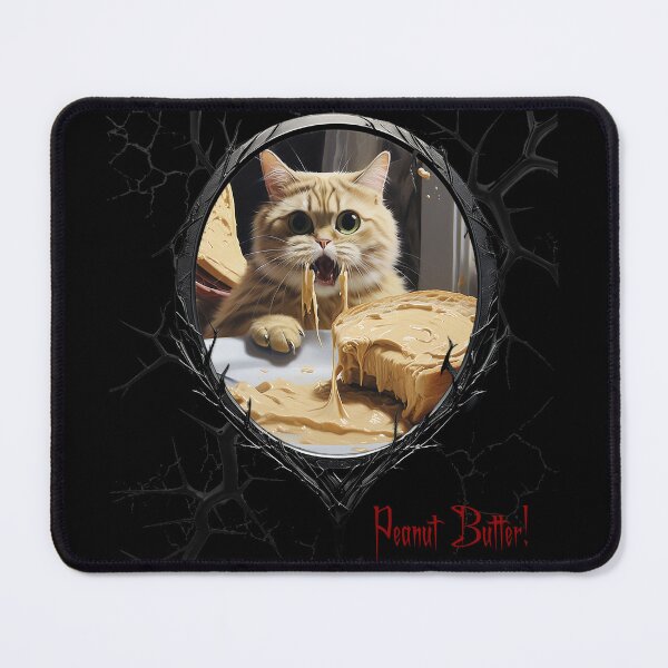 Item preview, Cats & Kittens Making A Huge Peanut Butter Mess designed and sold by FatCatStudios.