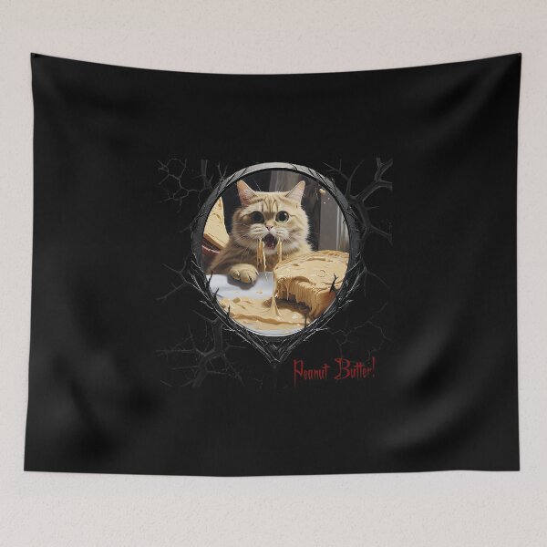 Item preview, Cats & Kittens Making A Huge Peanut Butter Mess designed and sold by FatCatStudios.