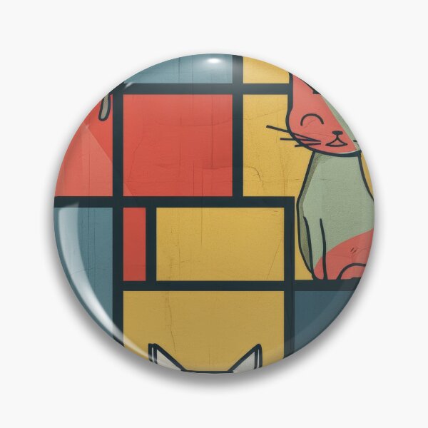 Item preview, Colorful Cat Abstract designed and sold by Piotrek0001.