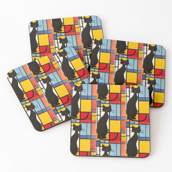 Item preview, Colorful Cat Abstract designed and sold by Piotrek0001.