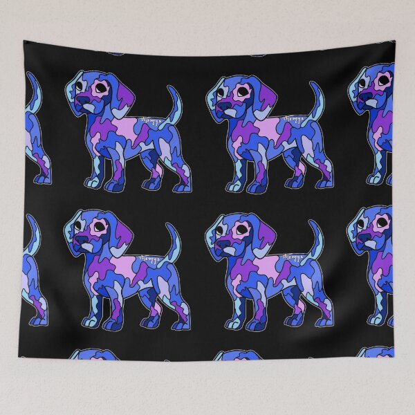 Item preview, Color beagles blue designed and sold by Themys24.