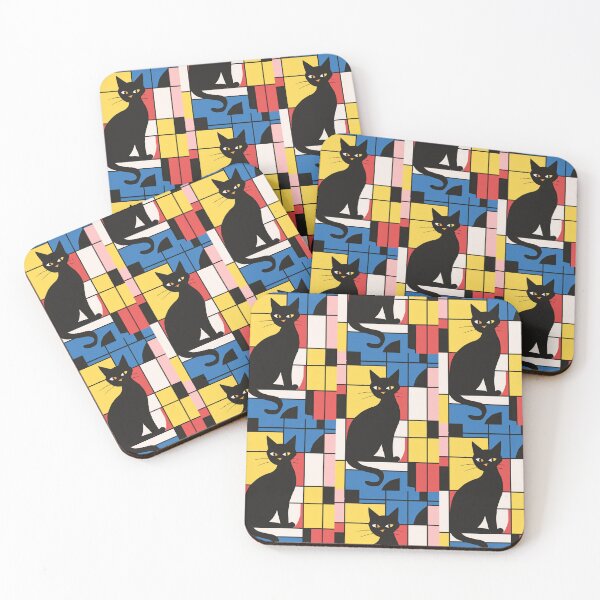 Item preview, Colorful Cat Abstract designed and sold by Piotrek0001.