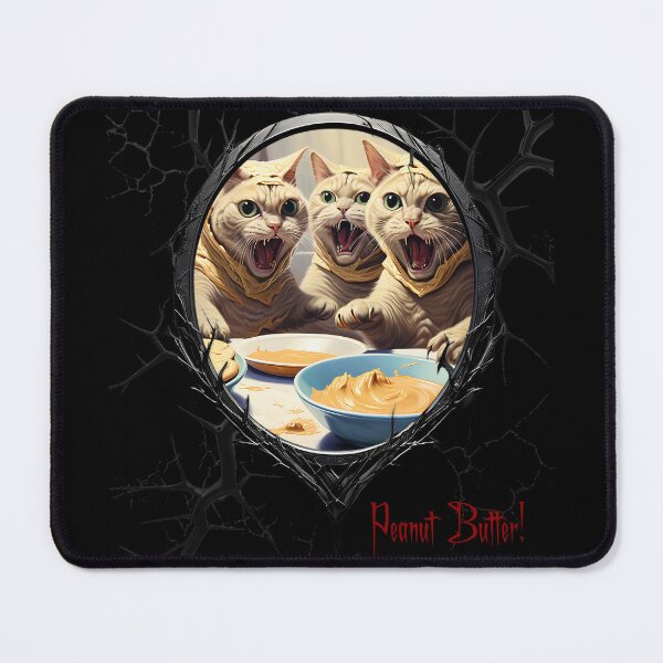 Item preview, Cats & Kittens Making A Huge Peanut Butter Mess designed and sold by FatCatStudios.