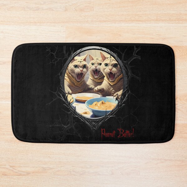 Item preview, Cats & Kittens Making A Huge Peanut Butter Mess designed and sold by FatCatStudios.