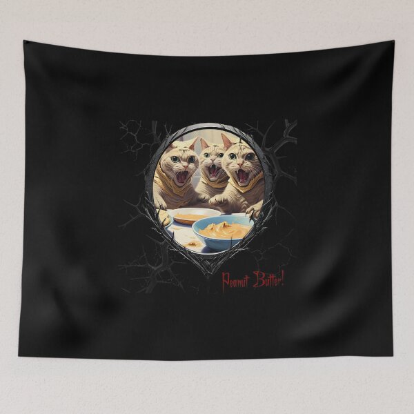 Item preview, Cats & Kittens Making A Huge Peanut Butter Mess designed and sold by FatCatStudios.