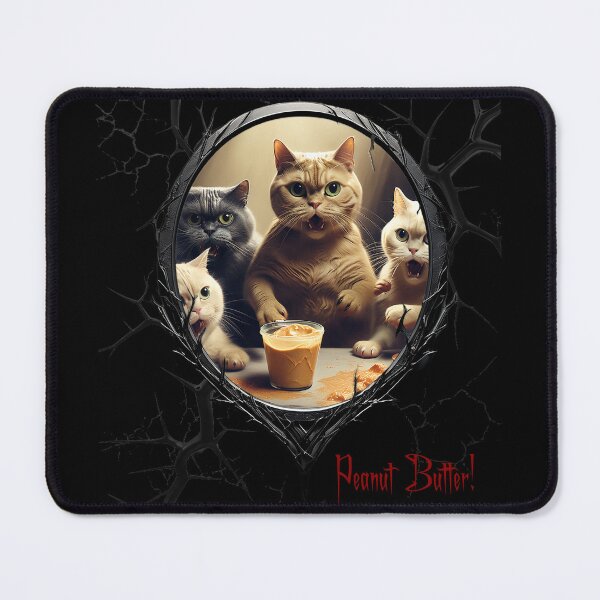 Item preview, Cats & Kittens Making A Huge Peanut Butter Mess designed and sold by FatCatStudios.