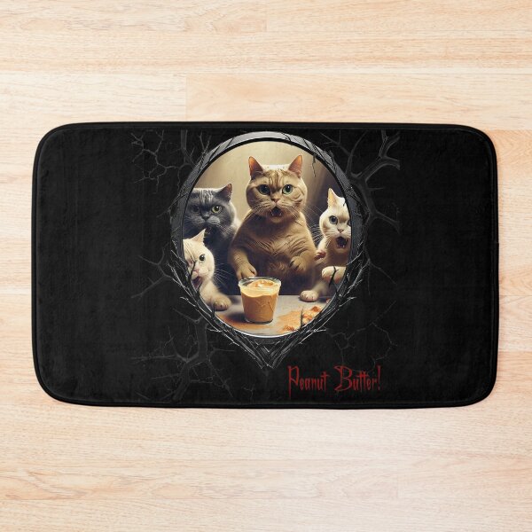 Item preview, Cats & Kittens Making A Huge Peanut Butter Mess designed and sold by FatCatStudios.